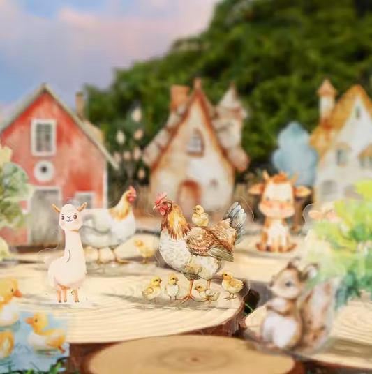 20 Stickers Animales