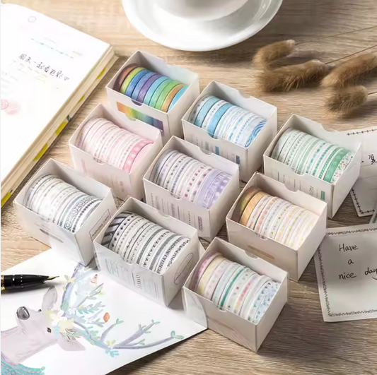 10 Washi Tapes Delgados
