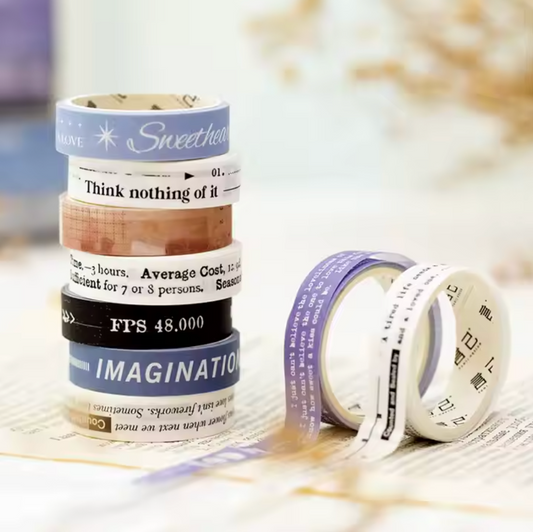 5 Washi Tapes Retro