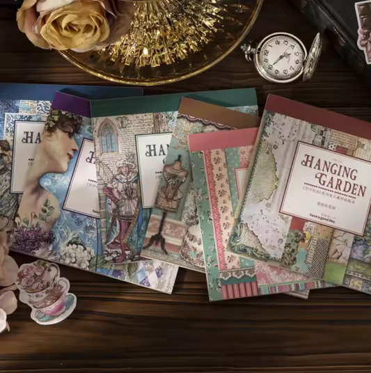 Libro de Stickers & Papeles Vintage