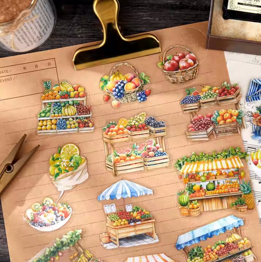 20 Stickers Mercado