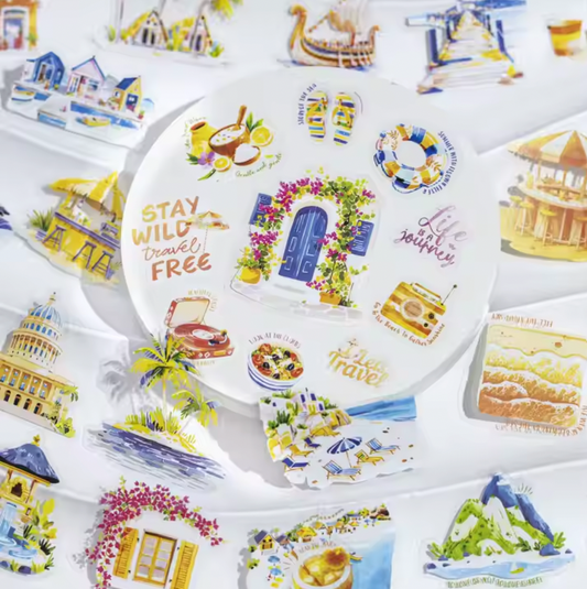 15 Stickers Escape from the city