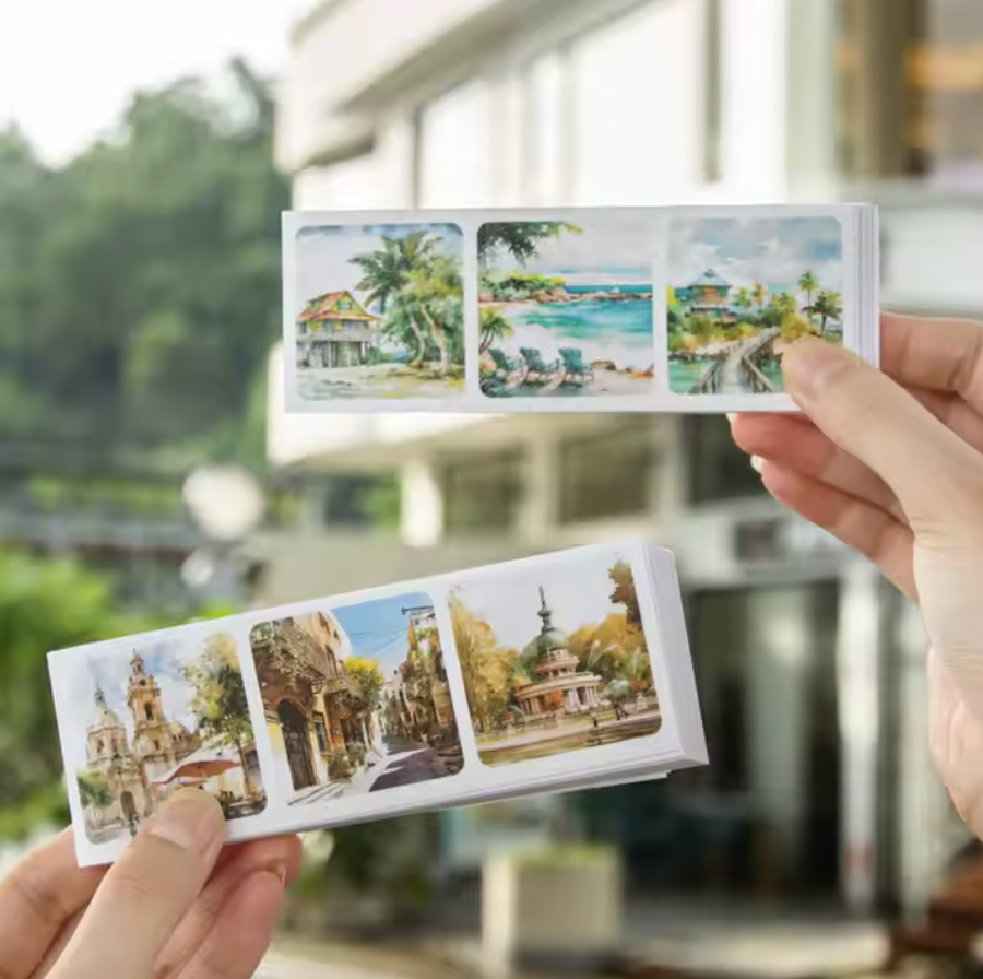 Libro de Stickers - 30 paginas Collect Every Scenery