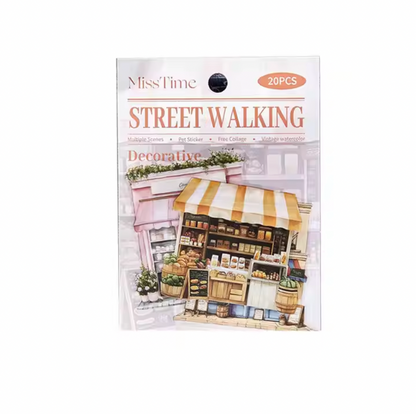 20 Stickers Street Walking