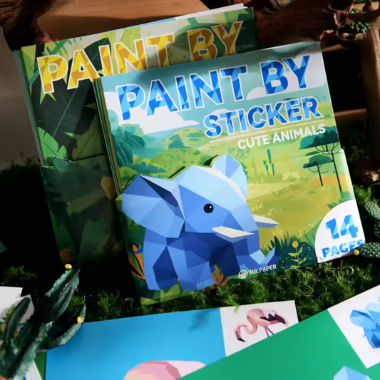 Libro de Stickers Paint by Stickers