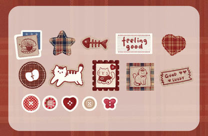 30 Stickers Mascotas - 4 paquetes - 120 Stickers