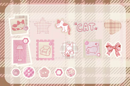 30 Stickers Mascotas - 4 paquetes - 120 Stickers