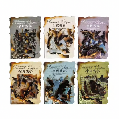 20 Stickers Esquinas Vintage - 6 paquetes