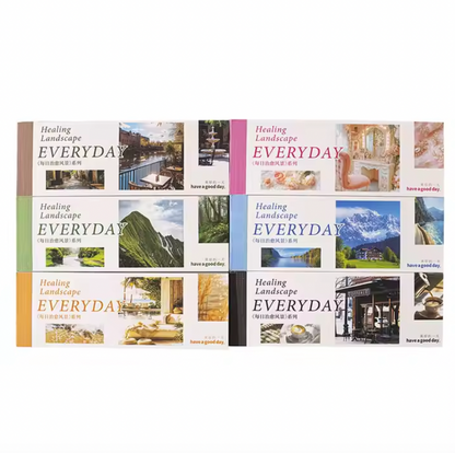 Libro de Stickers Paisajes Everyday