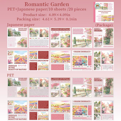 Libro de Stickers Pursuing the scenery