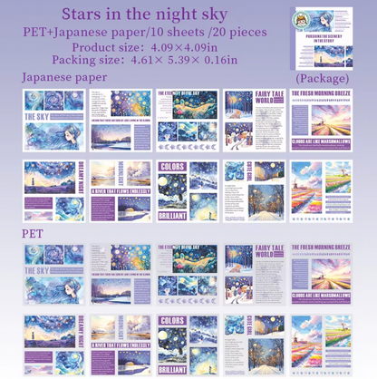 Libro de Stickers Pursuing the scenery