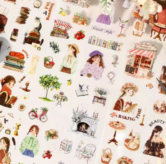 Rollo de stickers Teenager's Whisper Series