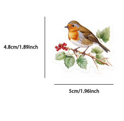 50 Stickers grandes transparentes Parajos