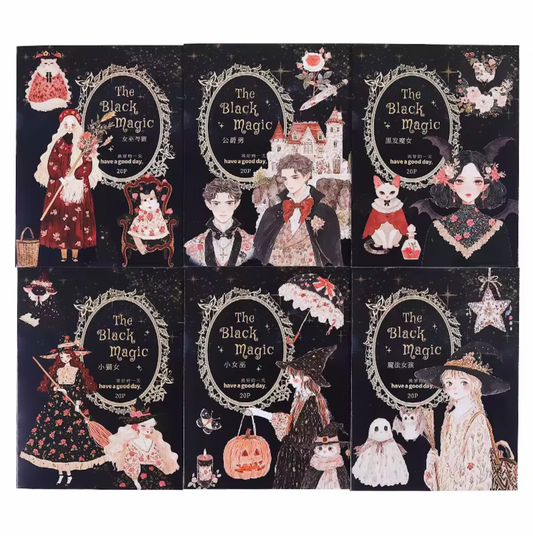 20 Stickers de Halloween