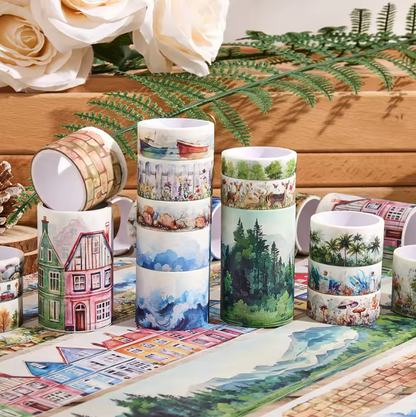 20 Washi Tapes Wonderful Journey