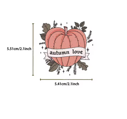 50 Stickers Vinil Otoño Libros