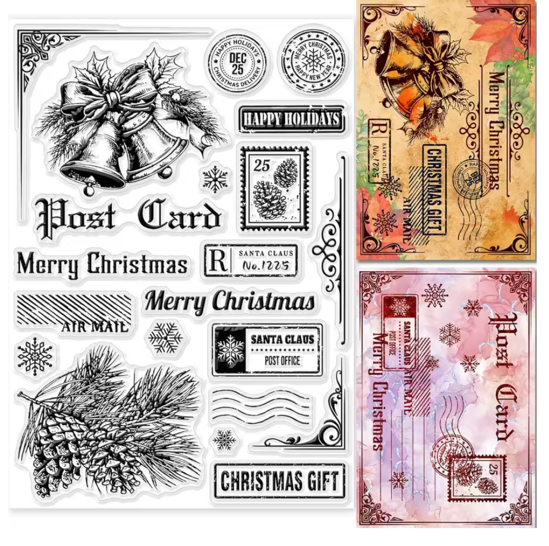 Sellos de Silicon Navideños