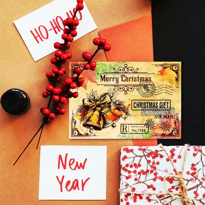 Sellos de Silicon Navideños