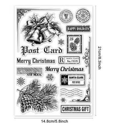 Sellos de Silicon Navideños