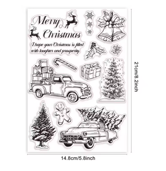 Sellos de Silicon Navidad