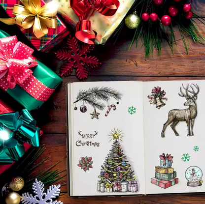 Sellos de Silicon Navideños