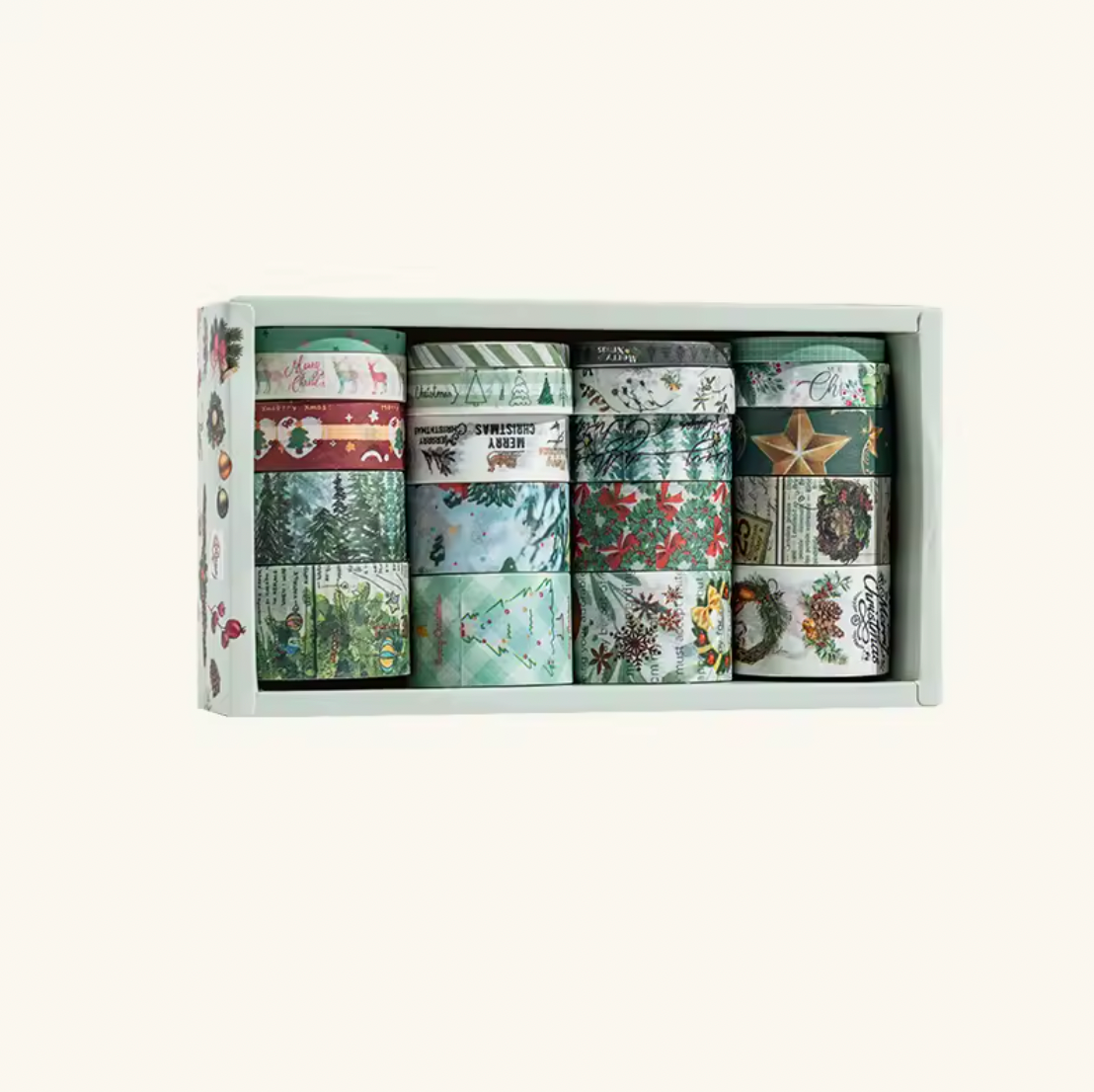 20 Washi Tapes Navideños - 2 Opciones