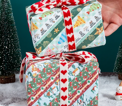 20 Washi Tapes Navideños - 2 Opciones