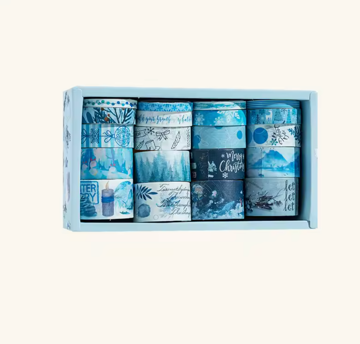 20 Washi Tapes Navideños - 2 Opciones