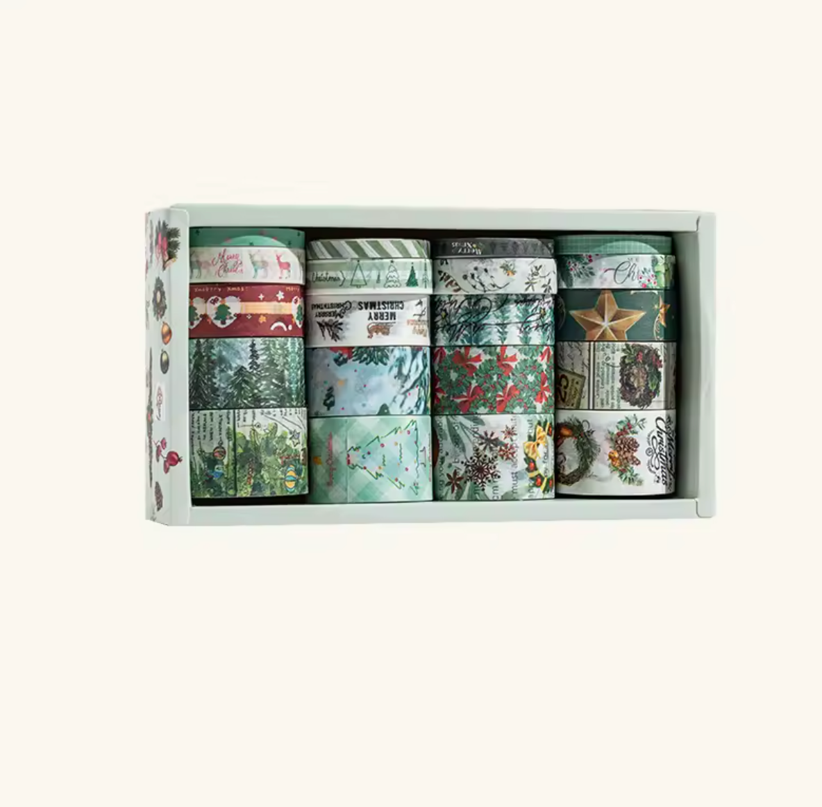 20 Washi Tapes Navideños - 2 Opciones