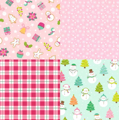 12 Papeles Cartulina Navidad Colores Pop