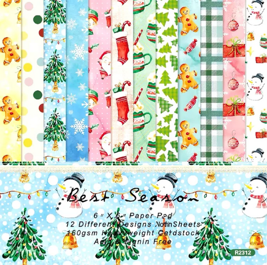12 Papeles Navidad Best Season