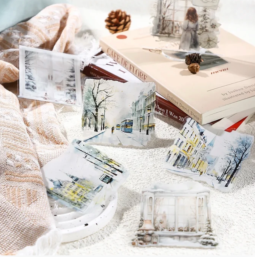 10 Stickers de Invierno & Navidad