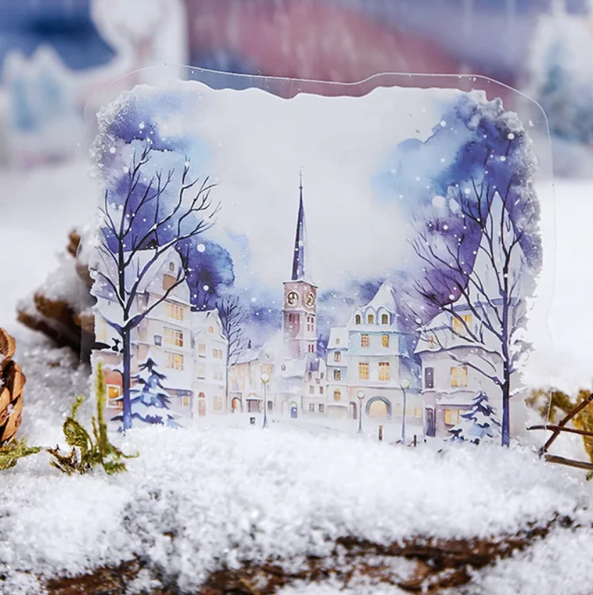 10 Stickers de Invierno & Navidad