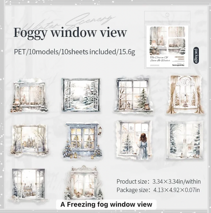10 Stickers de Invierno & Navidad