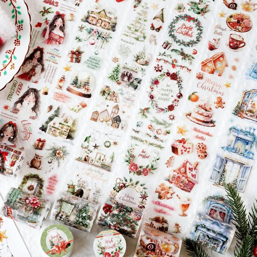 Washi Tape Ancho Navideño