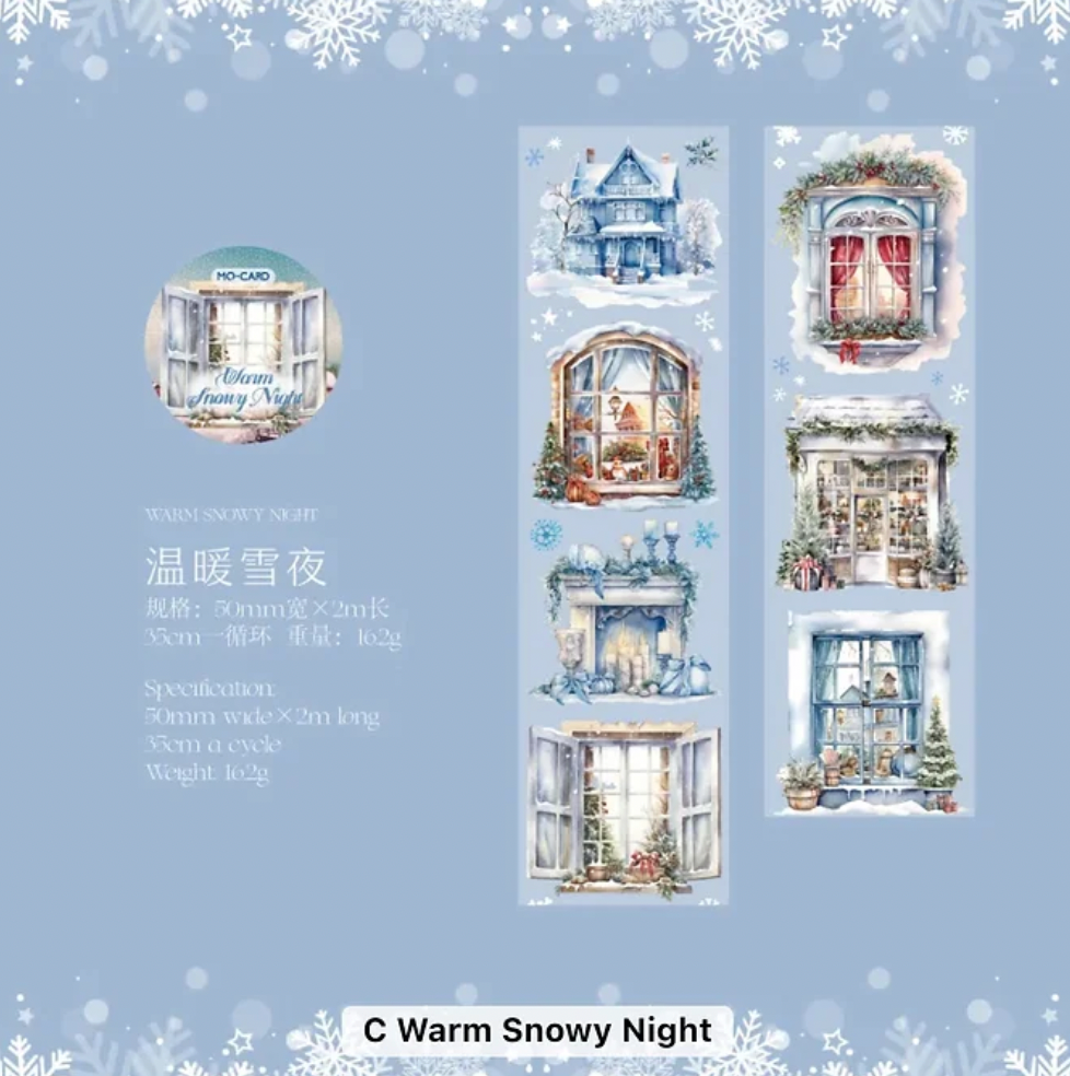 Washi Tape Ancho Navideño