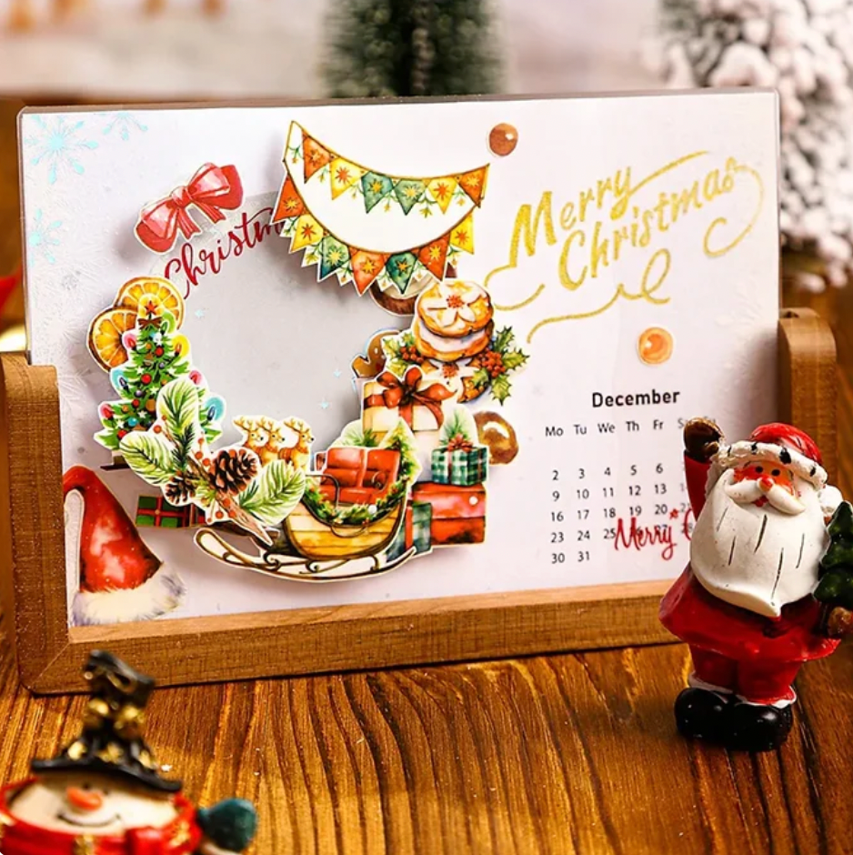 Libro de Stickers & papeles Navideños