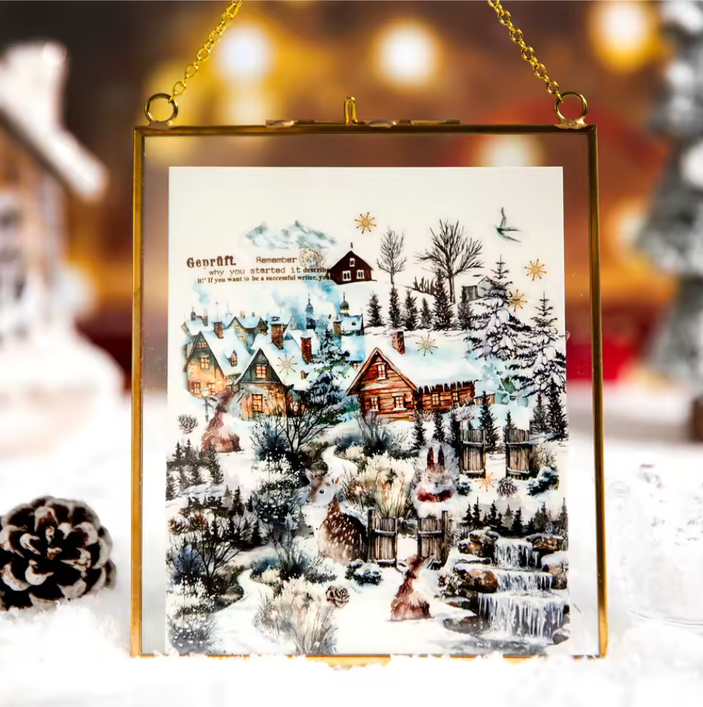 Rollo de Stickers invierno