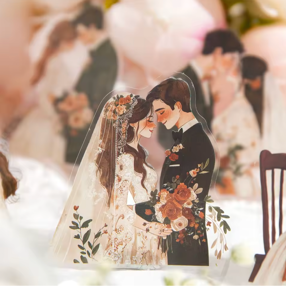 30 Stickers Grandes Parejas Lovers