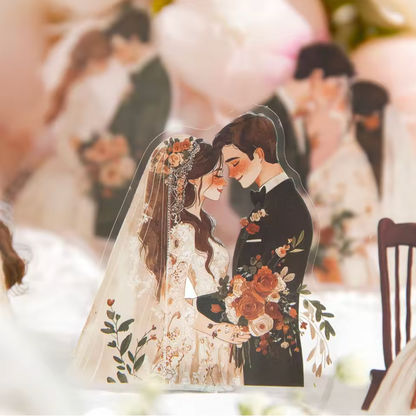 30 Stickers Grandes Parejas Lovers