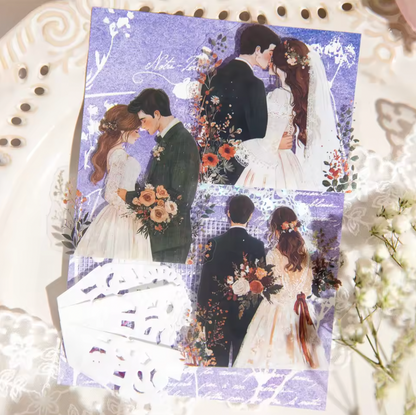 30 Stickers Grandes Parejas Lovers