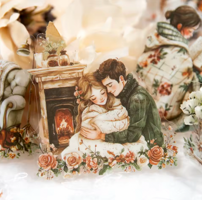 30 Stickers Grandes Parejas Lovers