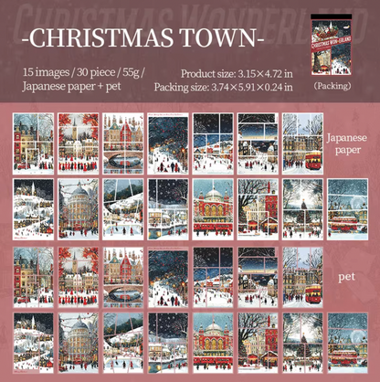 Libro de 30 paginas de stickers Navideños