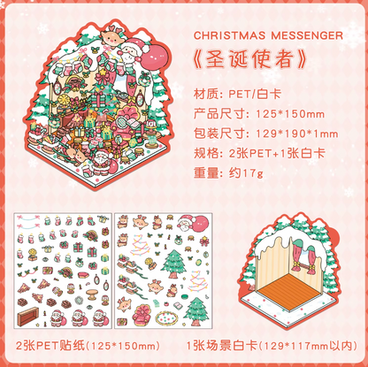 Escena Navideña para armar