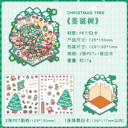 Escena Navideña para armar