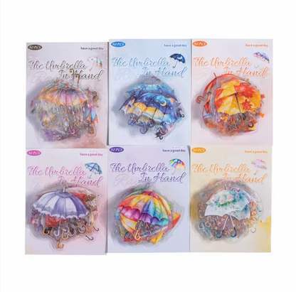 50 Stickers Paraguas