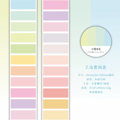 Rollo de Stickers rectangulos