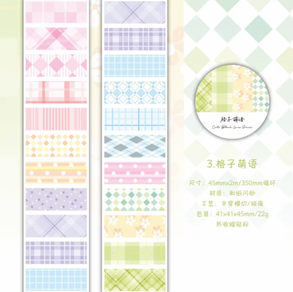 Rollo de Stickers rectangulos