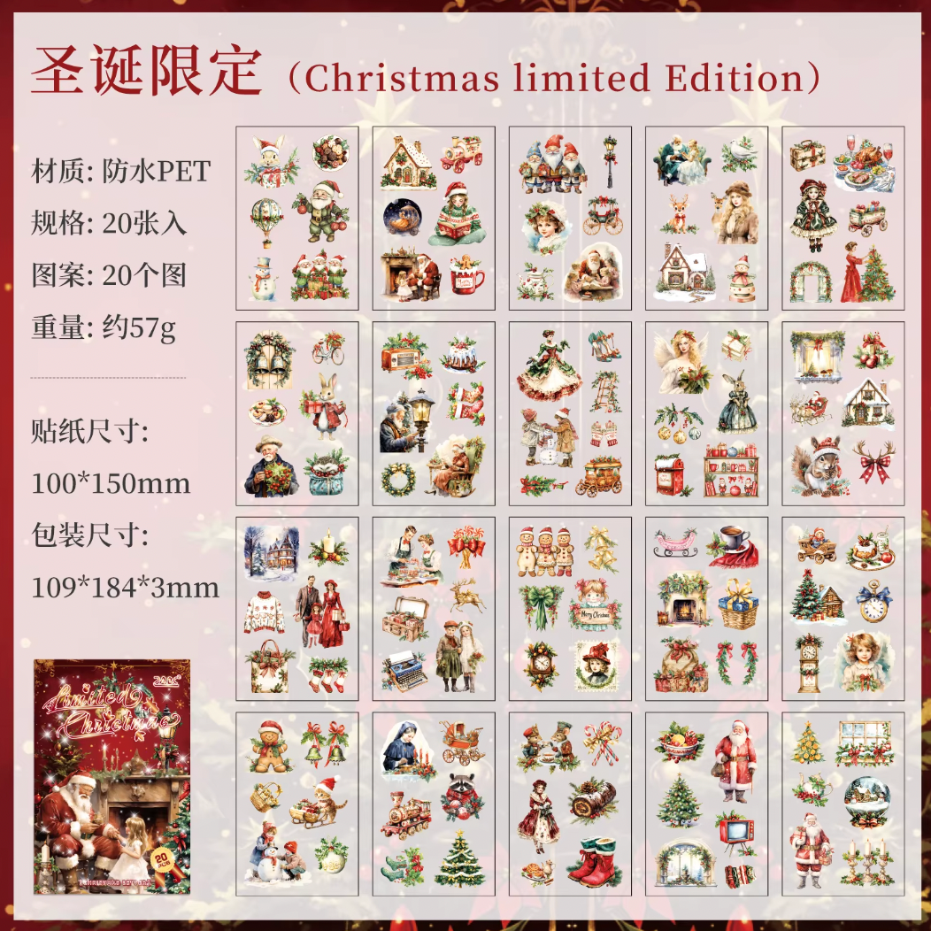 Libro de Stickers Navidad