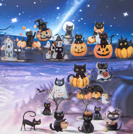20 Stickers Halloween